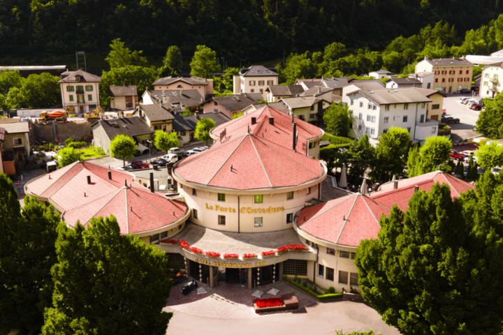 Hotel Porte d'Octodure in Martigny - Buitenhof Reizen begeleide vakanties voor mensen met een beperking